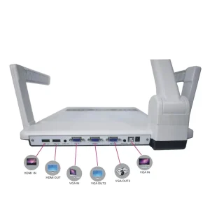 Desktop Visual Presenter Document Camera & Scanner 22x Optical Zoom HD MI/VGA USB 1080P Resolution 30FPS A4 Size 1s Scan Stock