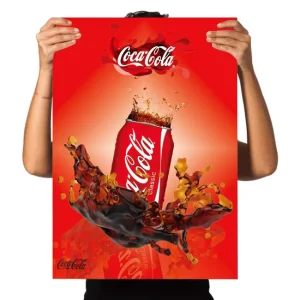 Digital A0 A1 A2 A3 Waterproof Photo Movie Music Business Film Product Advertising Large Poster Custom Design Printing Services