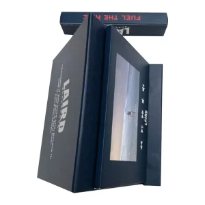 Digital Customize Gifts and Crafts Brochure with Video Touch Screen Calendar for Marketing Travel Brochure Box Video