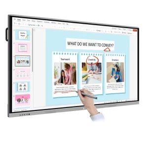 Digital Display Smart Board for Meeting Room Smart Board Interactive Flat Panel Camera Panel Interactive Display