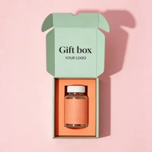 Digital Print Eco friendly Customized Color Shipping Boxes Square Beverage Bottle Jar Paper Box Aircraft Gift Box