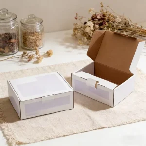 Digital Printing Foldable Design White Rigid Paper Outer Cartons Mailer Box Custom Corrugated Packaging Pharmaceutical Products