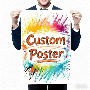 Digital Printing Poster A0 A1 A3 A4 Size Outdoor Advertising Wall Artwork Posters Printing Service
