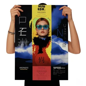 Digital Printing Poster A0 A1 A3 A4 Size Wall Posters Printing Service Art Printing Poster