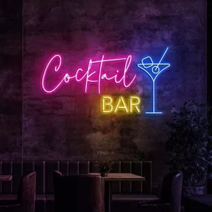 Dimmable LED Beer Neon Sign Electronic Advertising Display for Bar, Pub, or Restaurant Wall