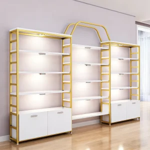 Direct Manufacturer Industrial Style Multi-Tier LED-Lighted Waterproof Boutique Display Rack