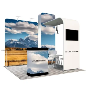 Dismountable 3x3m Aluminum Modular Outdoor Exhibition Booth for Jewelry Display