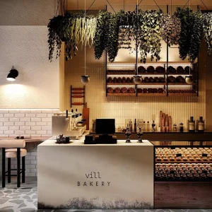 Display Rack Cafe Furniture Bar Tool Glass Coffee Table Bakery Display Case Storage Shelf for Shop Counter Display Showcase Bar