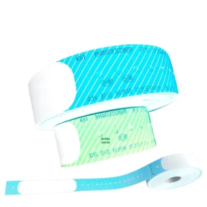 Disposable Medical Wristbands Digital Printing Identification Bands Silicone Waterproof for Adults Newborns