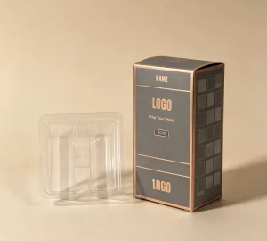 Disposable Recyclable Paper Shipping Box Custom Print Outer Carton for Small Glass Bottle Retail Packaging