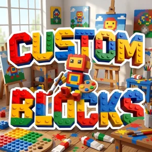Diy Customizable Building Block Sets for Any Design Custom Block Toys Diy Custom Design Production Service