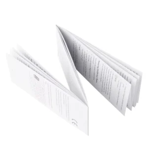 Double Sided Art Paper Leaflet Brochure Flyer