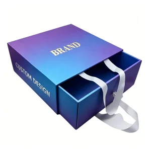 Drawer Luxury Packaging Box Customized logo Jewelry Gifts Paper Box Skin Care Products Customized Packaging Box