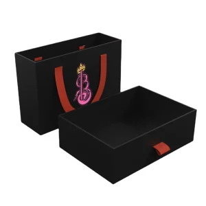 Drawer-Type Gift Box with Handle and Custom Logo for Jewelry and Cosmetics