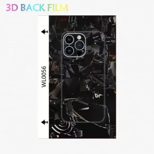 Durable 190*120MM Multicolored Hydrogel Back Film 2.5D Curved Screen Protector Mobile Shop Accessories