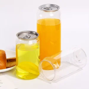Durable Large Mouth PET Beverage Can for Fruit Pulp Juice Packing