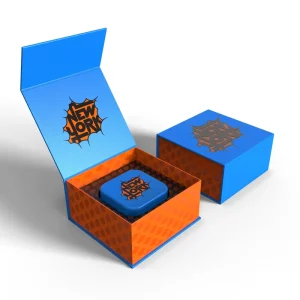 EVA Foam Insert Rigid Gift Packaging Box Custom Magnetic Box for Glass Jar