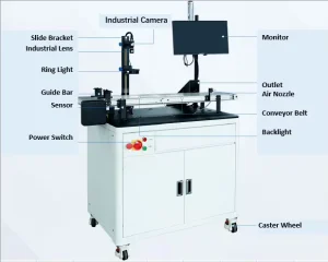 Easy Operation Flexible Vibratory Feeding System Vision Positioning Parts Loading Tray Arranging Workstation