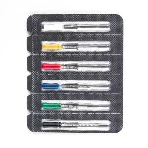 Easyinsmile endo files for Dental Root Canal Treatment K files niti 6 pcs per box