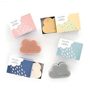 Eco Conscious Paper Material Custom Illustrated Design Aromatherapy Soap Box