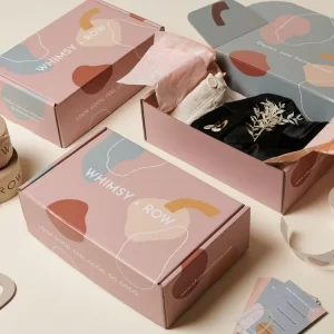 Eco Friendly Cardboard Tuck End Box Makeup Skincare Cosmetic Beauty Gift Recycled Corrugated Mailer Package Box