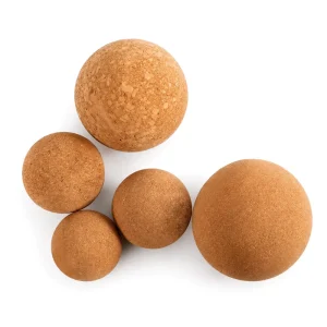 Eco Friendly Cork Fascia Ball High Density 9 Diameter for Home Gym Self Care Fitness