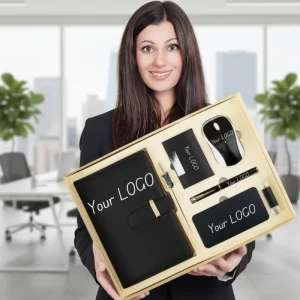 Eco Friendly Corporate Gift Set Custom Umbrella