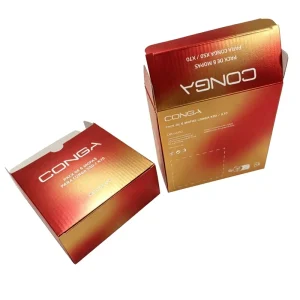 Eco-Friendly Cosmetic Gift Box Packaging for Candle Custom Logo UV Printing Corrugated Cardboard Folding Art Design