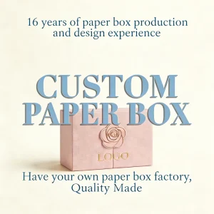 Eco-Friendly Custom Logo Printed Corrugated Paper Packaging Box for Skincare Beauty Clothing Shipping Packing