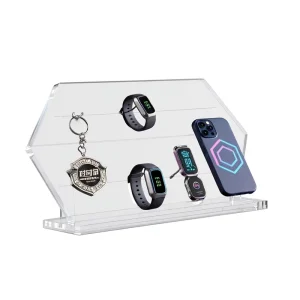 Eco Friendly Modern Luxury Acrylic Display Stand Polished Surface Easy Assembly Decorative Jewelry Holder