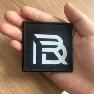 Eco Friendly Price Woven Logo Labels Patch for Brand Identity on Fashion Accessories and Bags