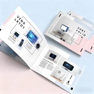 Eco Friendly Professional Custom Digital Printing Service Paper Mini Colorful Booklet Catalogue Brochure UV Printing