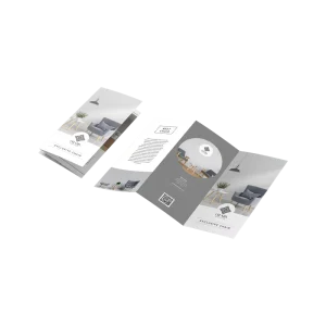 Eco-Friendly Professional Custom Mini Colorful Flyer Booklet Catalogue Brochure Printing Service Using Newsprint Paper
