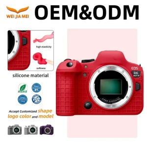Eco Friendly Soft Silicone Camera Protective Cover Shockproof Scratch Proof Lightweight Case Customizable Colors Logo Cameras