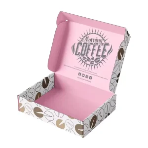 Eco Mailer Corrugated Paper Custom Logo Printed Gift Shipping Mailing Packaging Box for Skincare Beauty Cloth Packing