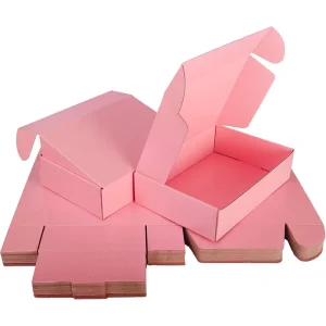 Eco Mailer Corrugated Paper Custom Logo Printed Gift Shipping Mailing Packaging Box for Skincare/Beauty/Cloth Packing