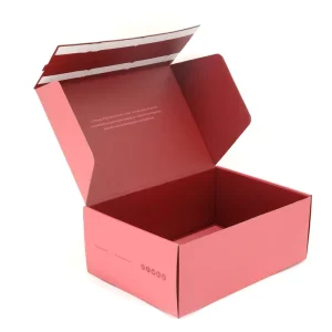 Eco Mailer Corrugated Paper Custom Logo Printed Gift Shipping Mailing Packaging Box for Skincare Beauty Cloth Packing