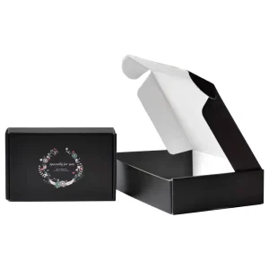 Eco friendly Corrugated Packaging Printing Products with Four Color Printing Kraft Liner for Cosmetic