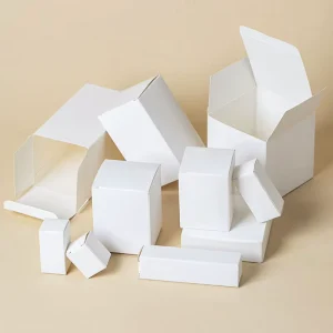 Eco-friendly Custom Full Colors Print Cosmetic Box Embossing White Paper Cardboard Cosmetic Gift Packaging Box