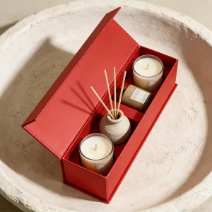 Eco friendly Gift Box Design Paper Cardboard Box Luxury Gift Packaging with Cardboard Divider Customized Size and Color