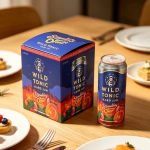Eco-friendly Kraft Folders Custom Printing for Cosmetics Beverages Beer Drinks Food Packaging