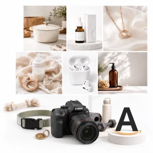 Ecommerce Product Photography and Videography for Listing Images
