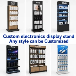 Electronics Display Stand for Smartphone Tablet with Anti theft Security