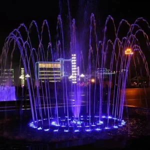 Elegant Visual Effect Musical Dancing Water Feature Custom Manufactured Urban Park Outdoor Decoration Fountain