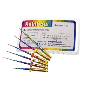 Endodontic Files Rainbow Files S1 F3 6Pcs Pack