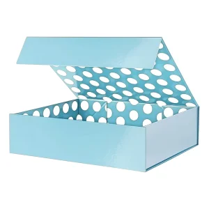 Environmentally Friendly Cardboard Paper Gift Wrap Cosmetic Clothing Color Logo Customizable Shopping Packaging Box