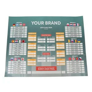 Euro European Championship Football Games Brochure Leaflets Poster Box Printing Offset Paper Cardboard Kraft Paper