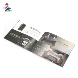 Excellent Quality Professional Saddle Stitch Bound Booklet Brochure Custom Catalogue Printing 4 colour CMYK Process Paper