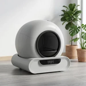Extra Large Capacity Self Cleaning Smart Litter Box for Cats Odor Control Easy Clean APP Control