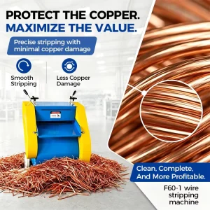 F60 1 1 60mm Copper Wire Stripping Machine Wire Stripper Electric Wire Stripper Automatic Wire Stripper Copper Wire Stripper